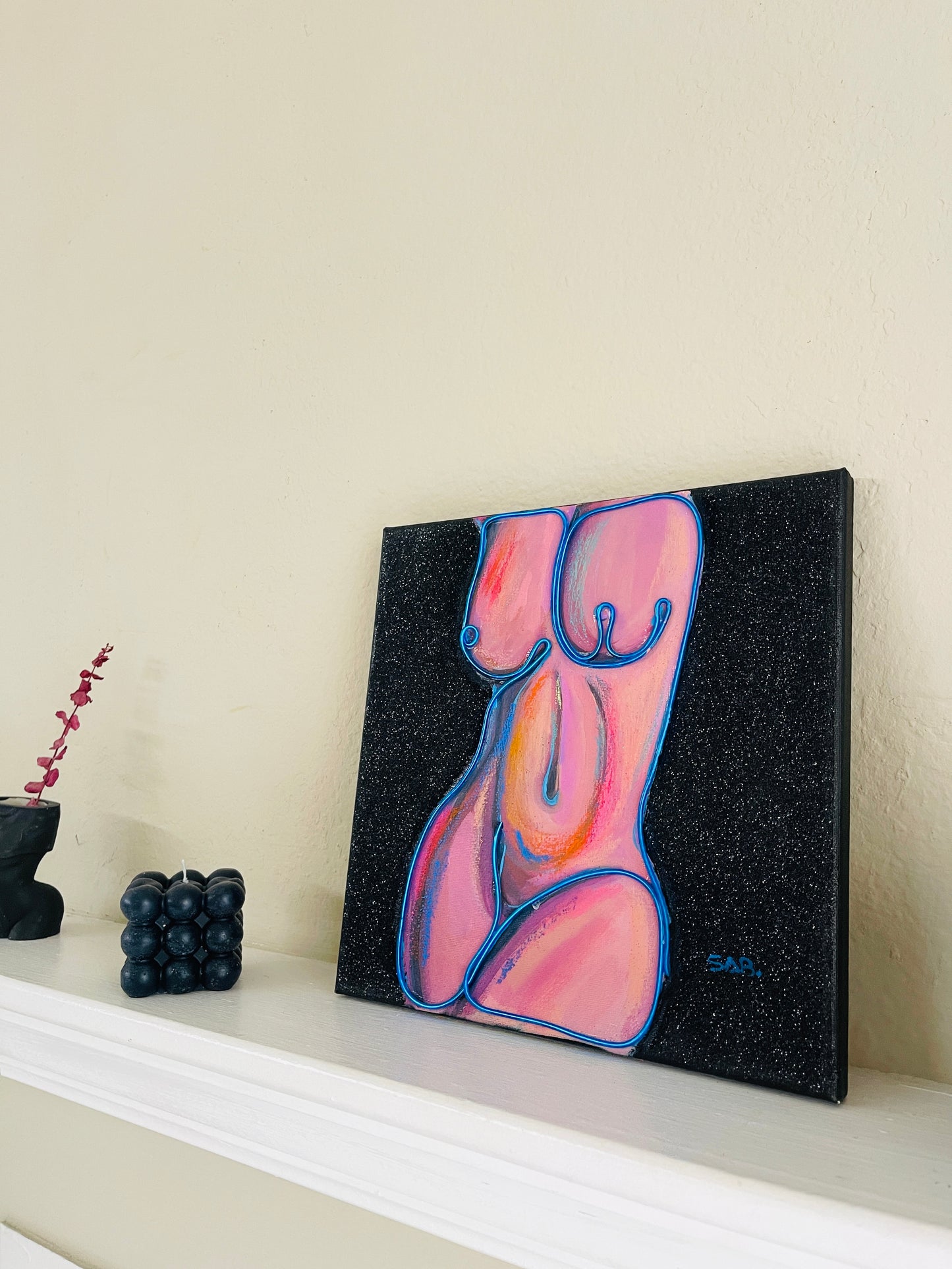 MINI NEON BODY PAINTING