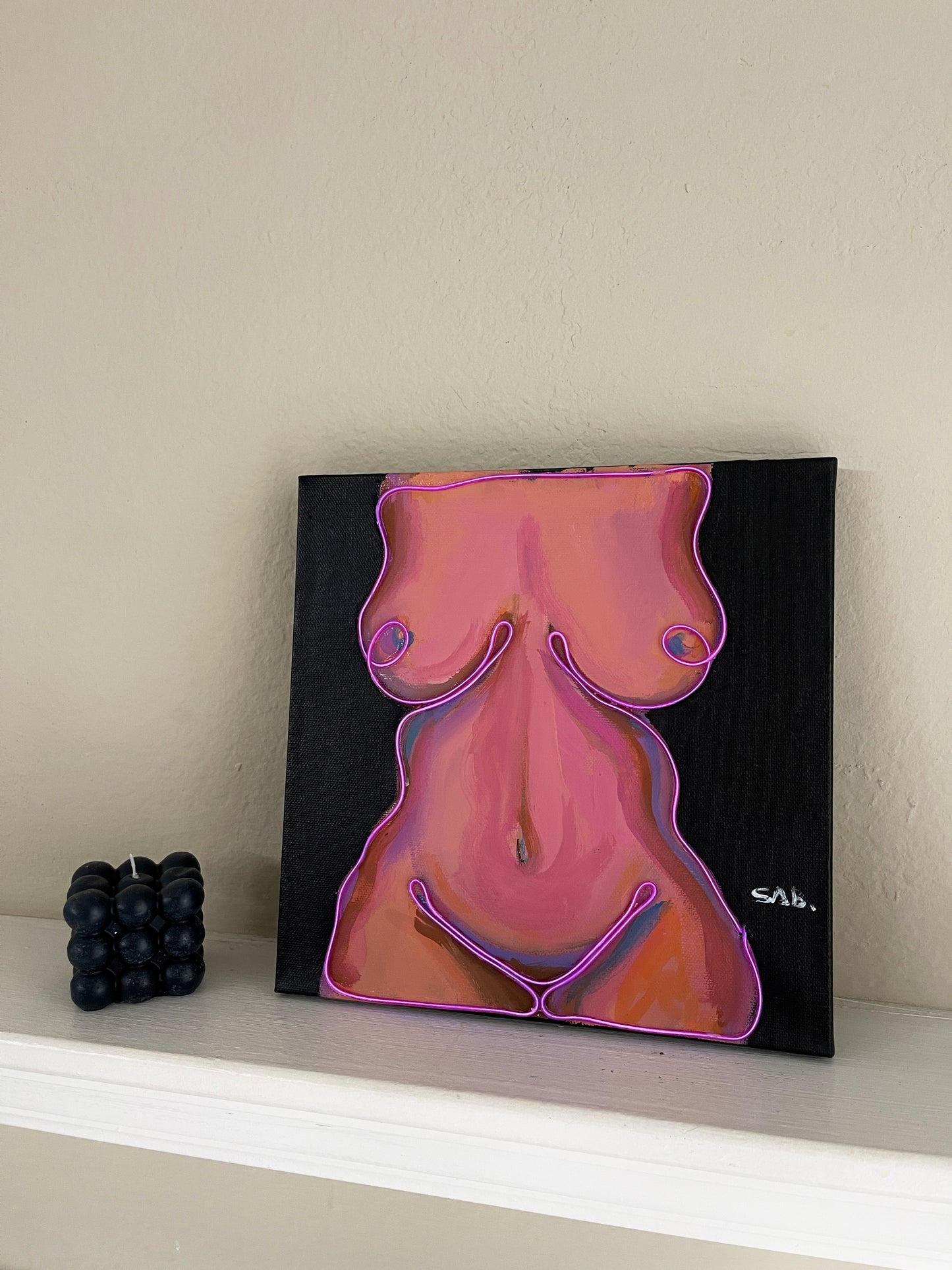 NEON MINi BODY PAINTING