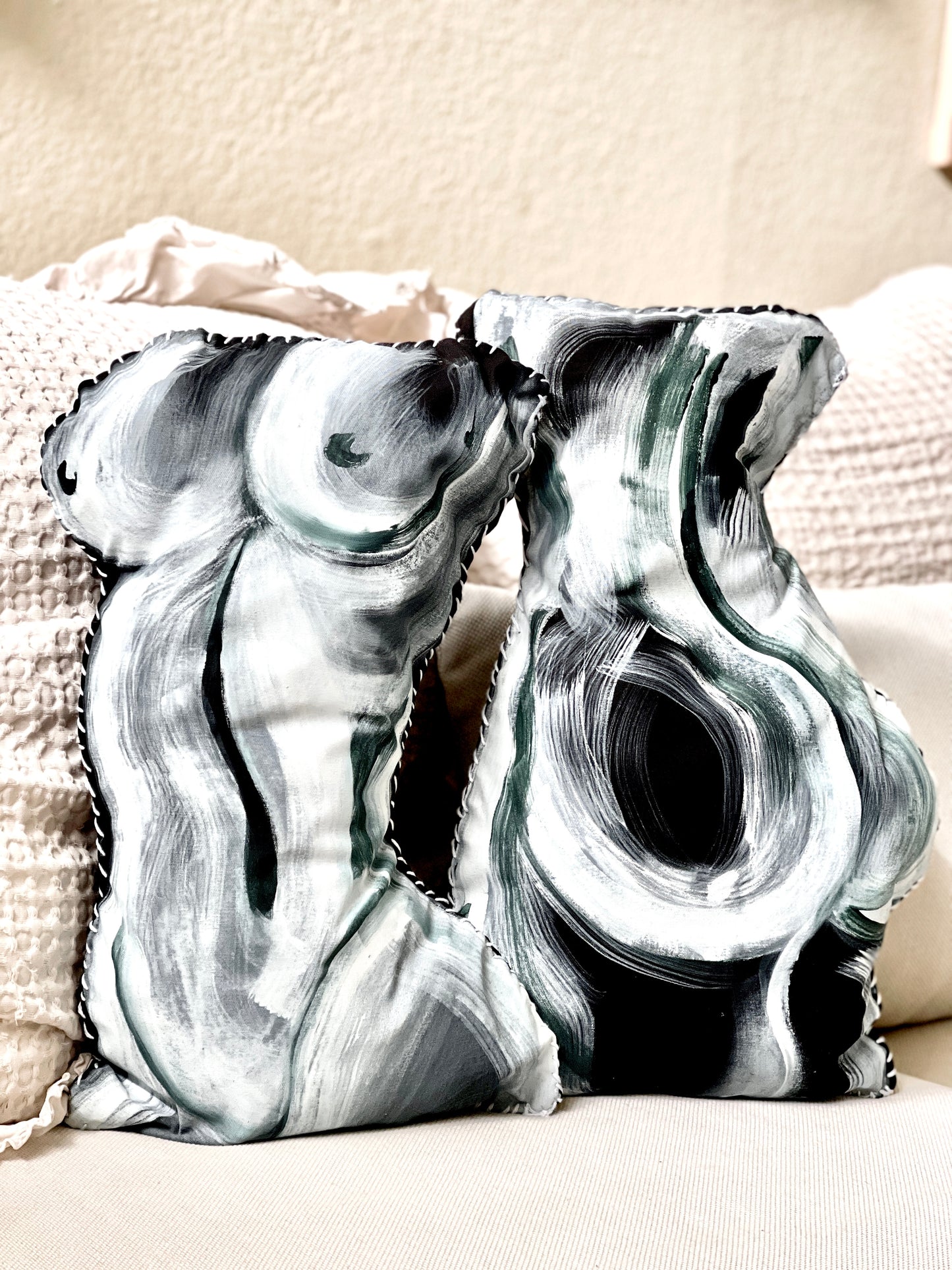 Decorative Body & Booty Throw Pillow