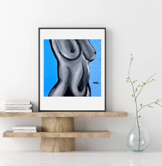 “Camille” abstract figurative Print