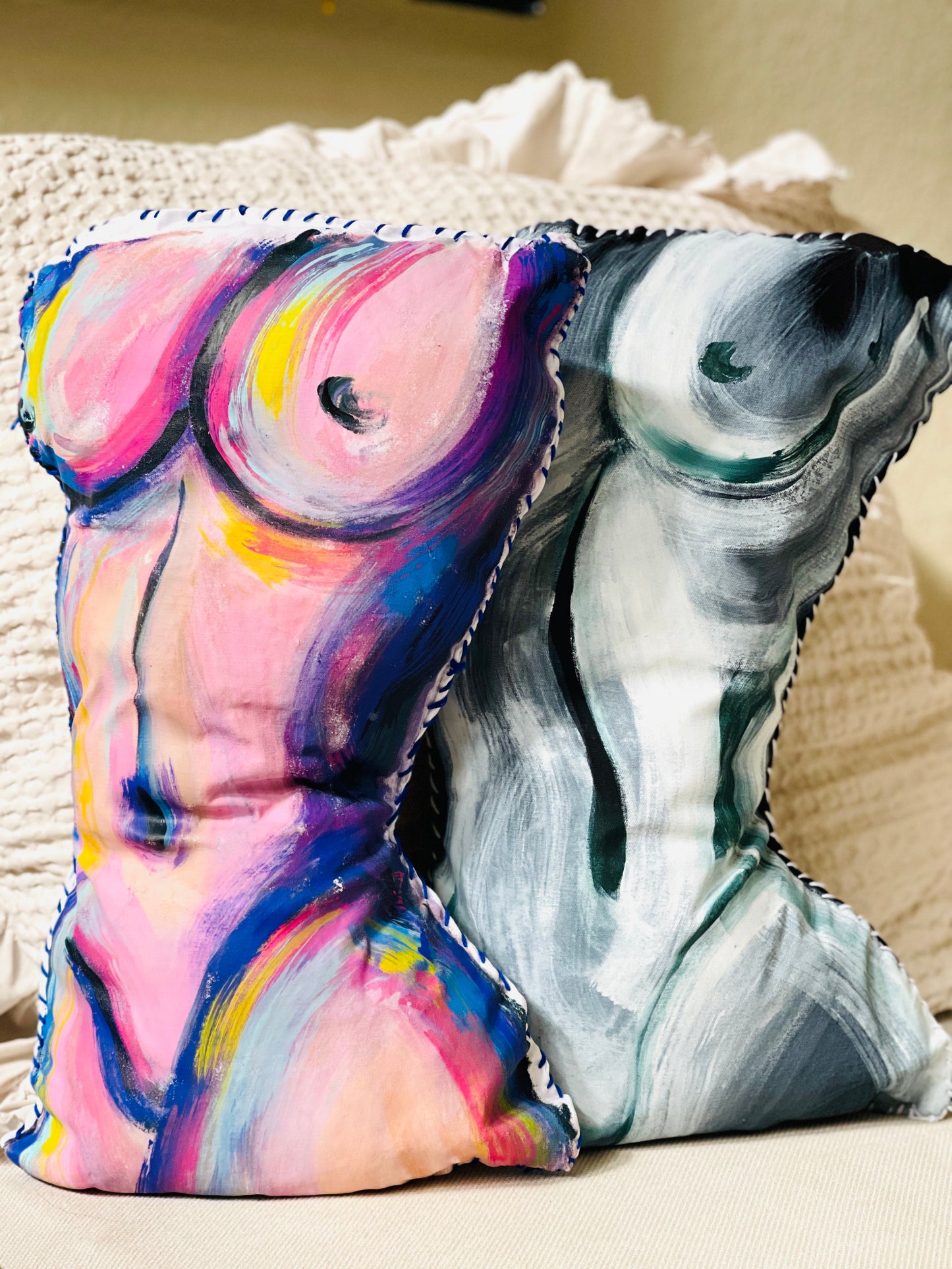 Decorative Body & Booty Throw Pillow