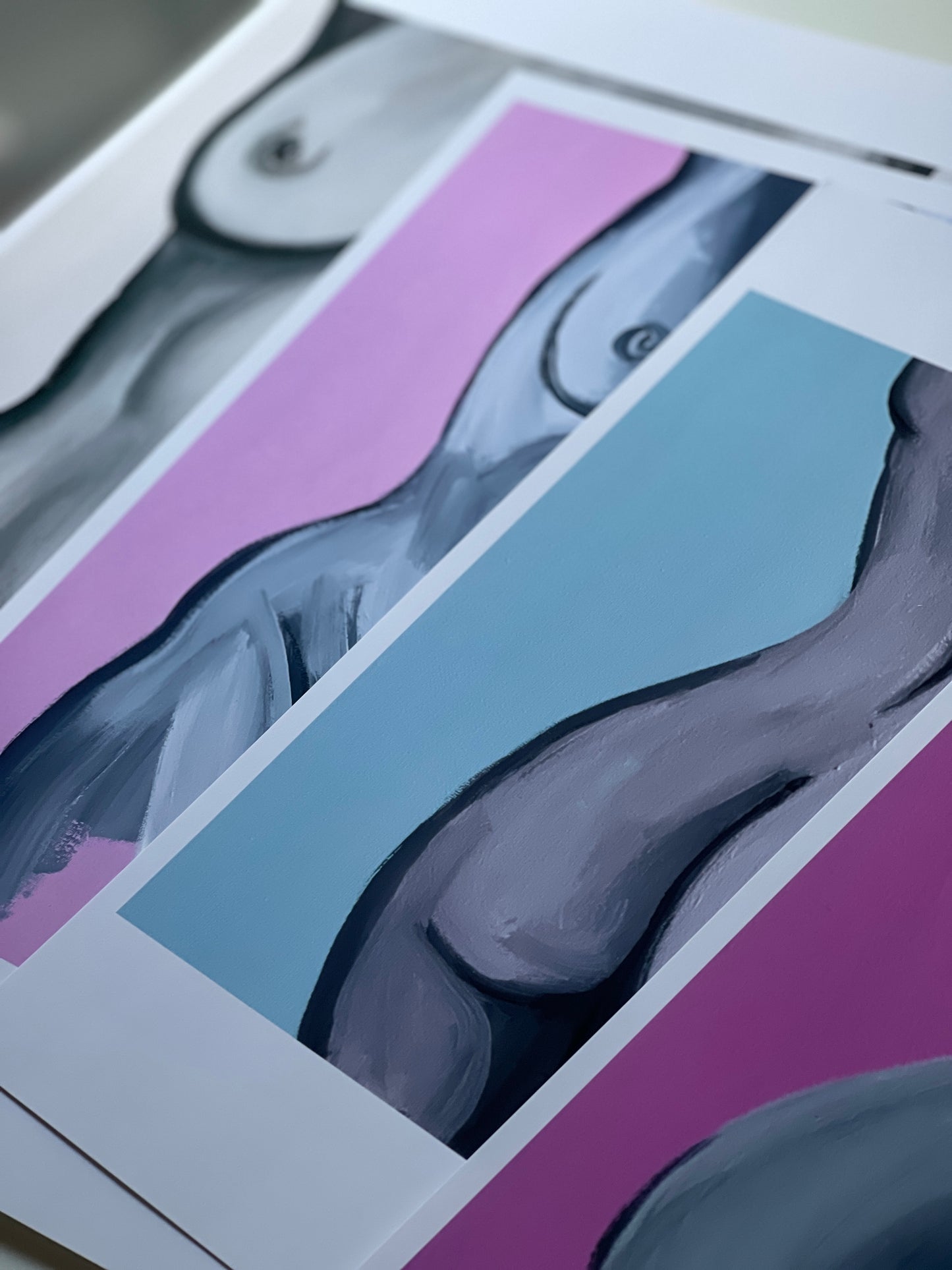 “Angelo”. Male body Print