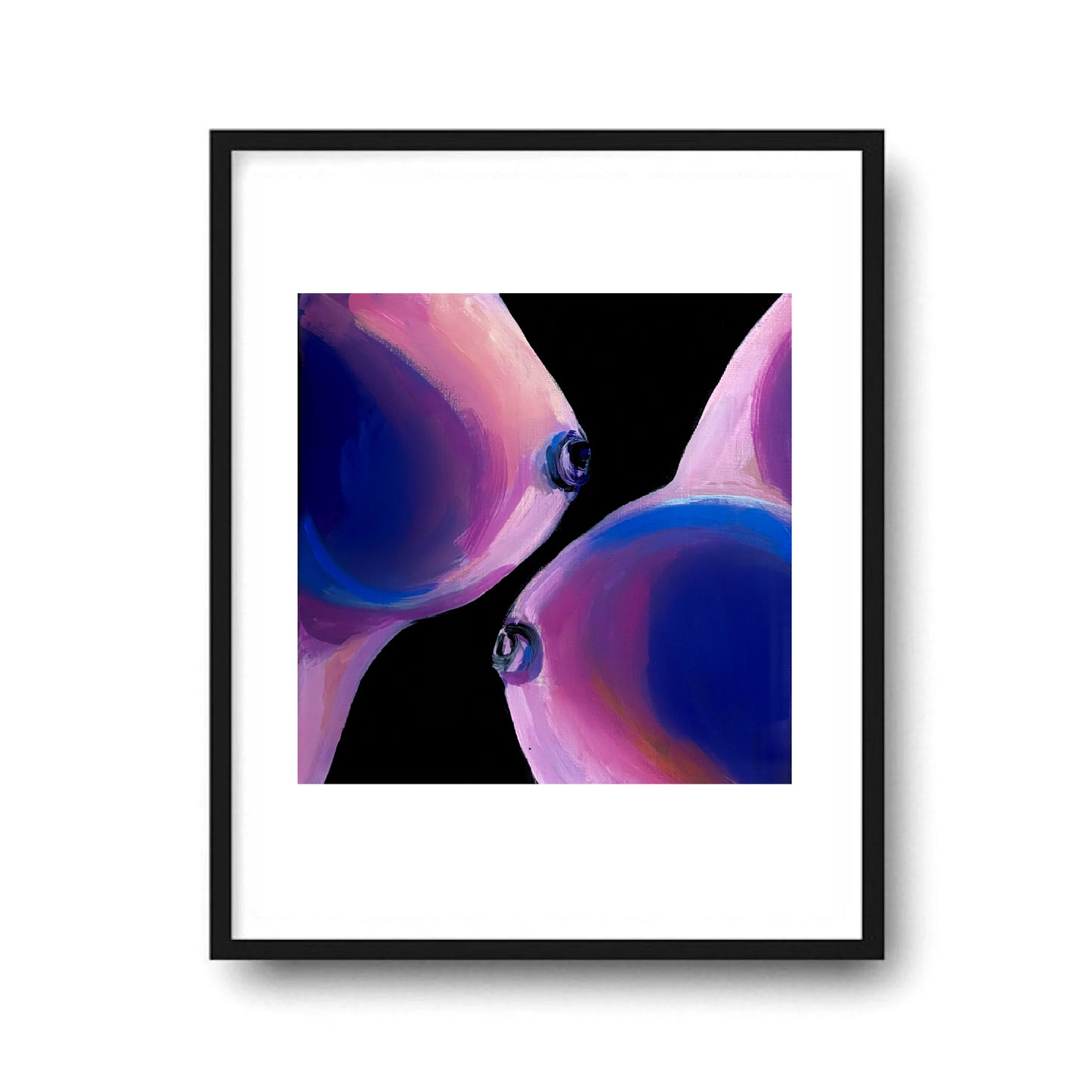 She&Her abstract acrylic  print painting