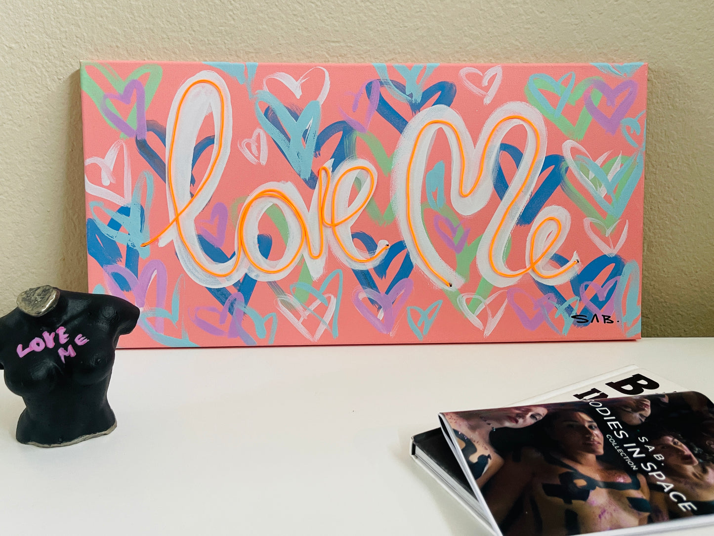 “LOVE ME” Neon Art